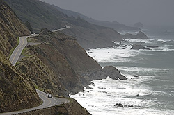 Highway 1 near Big Sur, California