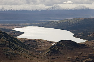 Wonder Lake in Denali National Park.