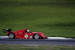 Speed! (Lime Rock Park - May 2000, Photo modified with Photoshop's "Poster Edges" filter - November 2003)