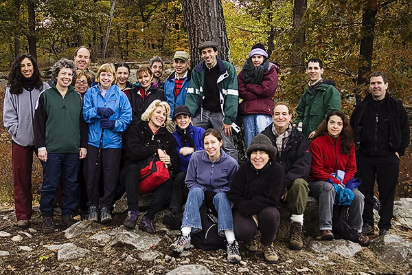 Hikers near Lake Skenonto (2005)